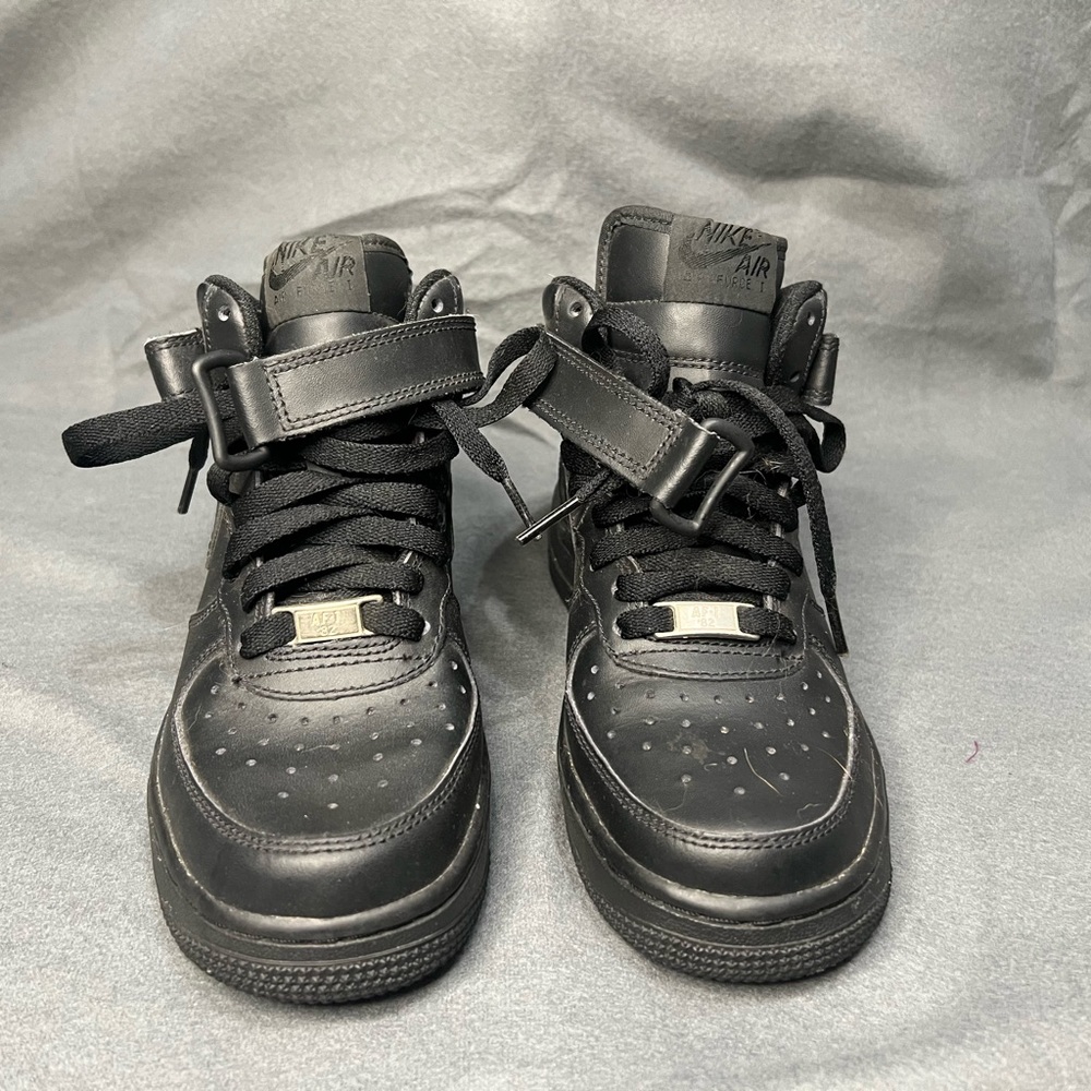 Nike Black Air Force 1s